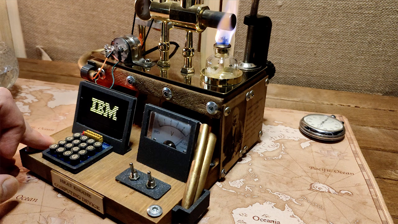 Fire-Powered Computer Box