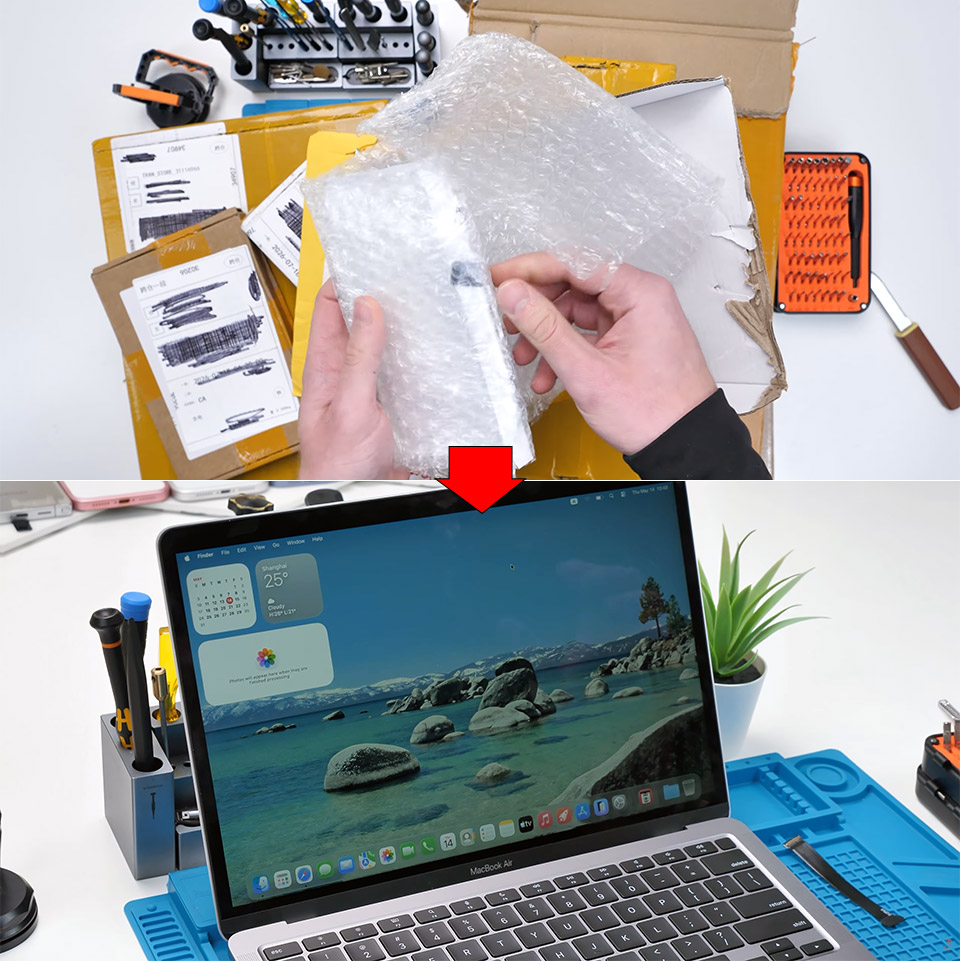 AliExpress Build Working Macbook Spare Parts