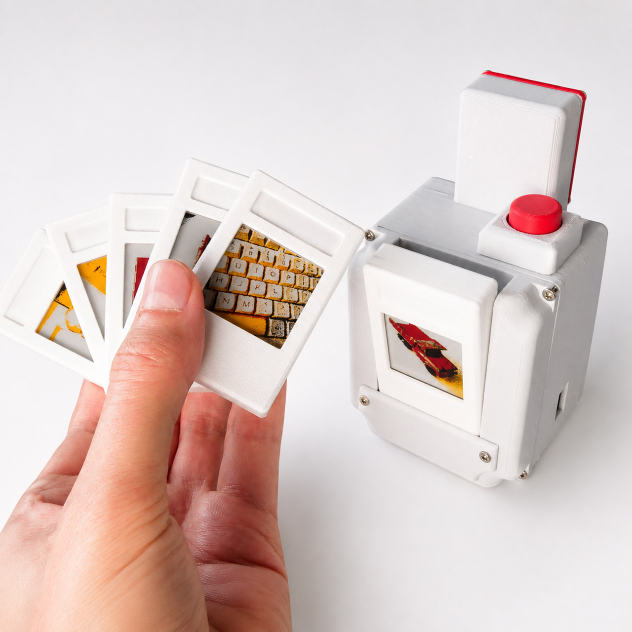 Strange Inventions E-Paper Instant Camera Digital Film