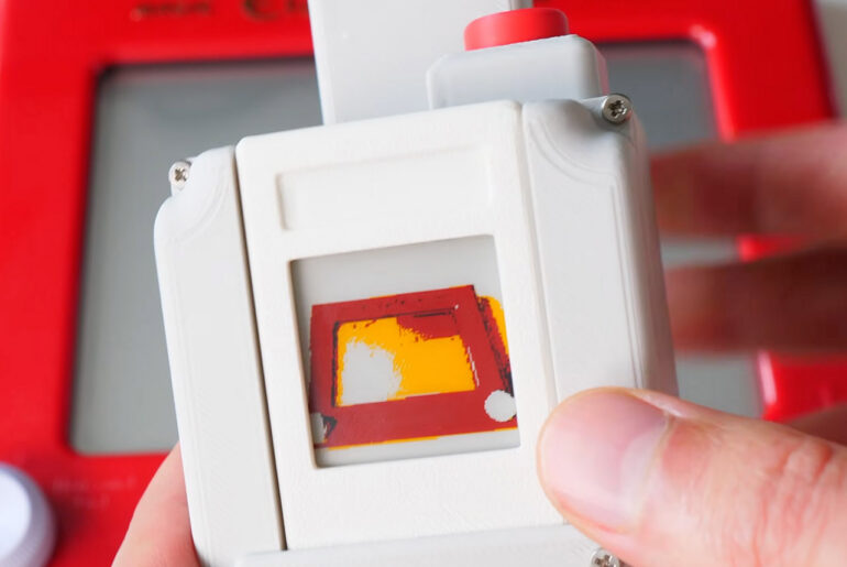 Strange Inventions Labs E-Paper Instant Camera Digital Film