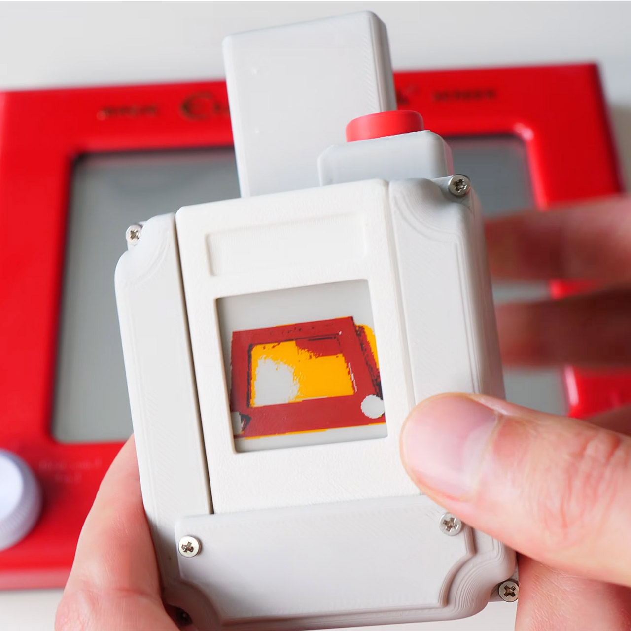 Strange Inventions Labs E-Paper Instant Camera Digital Film