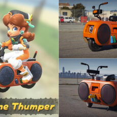 Sohpia Tung Real-Life Tune Thumper Radio Bike Mario Kart World