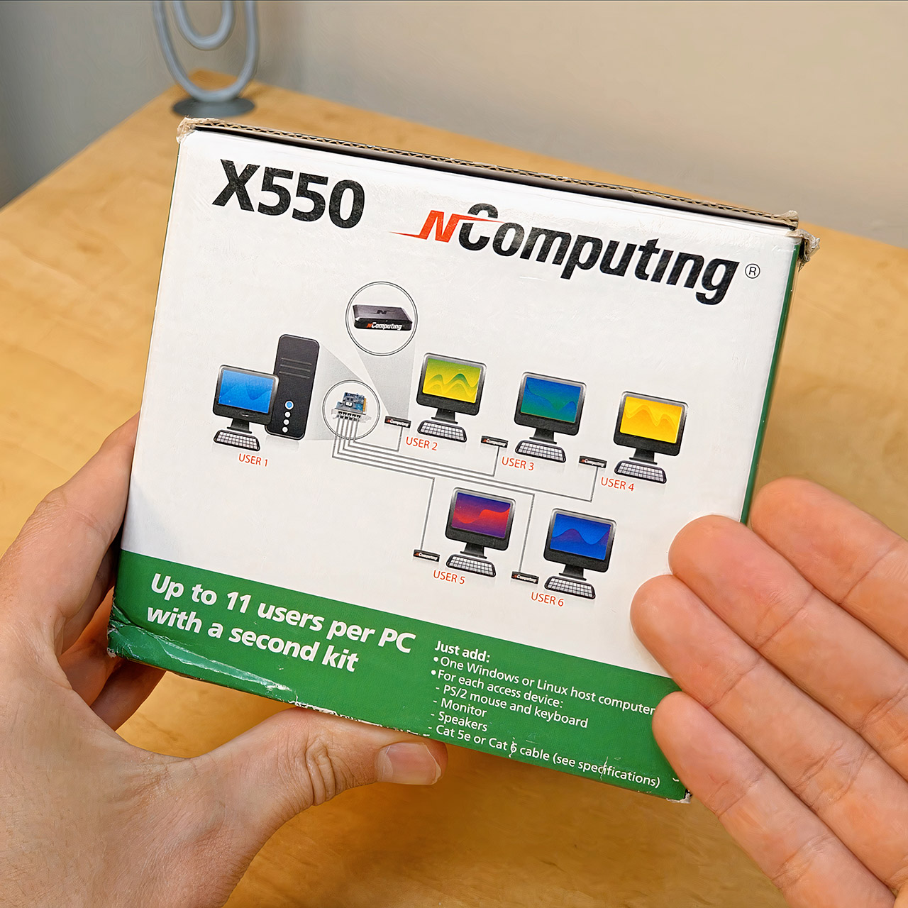 NComputing X550 PCI Card Six Users