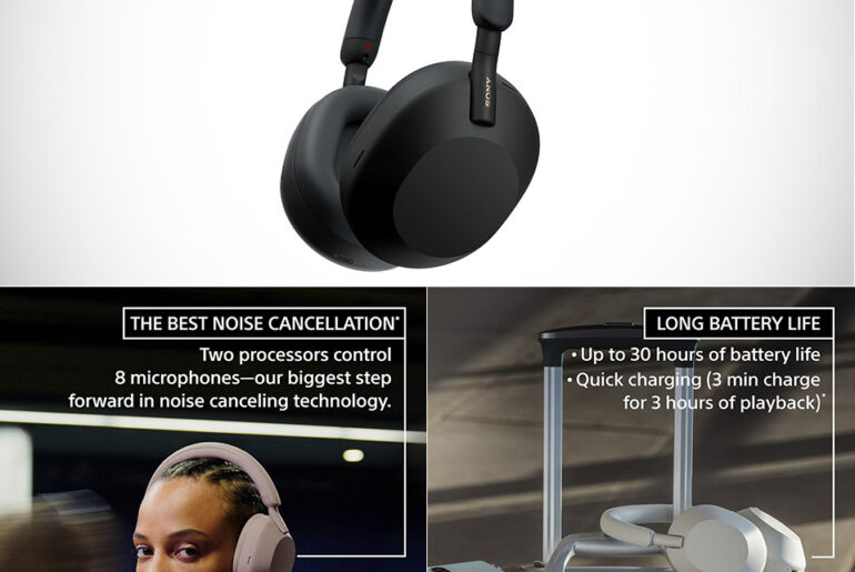 Sony WH-1000XM5 Noise-Canceling Headphones 2026