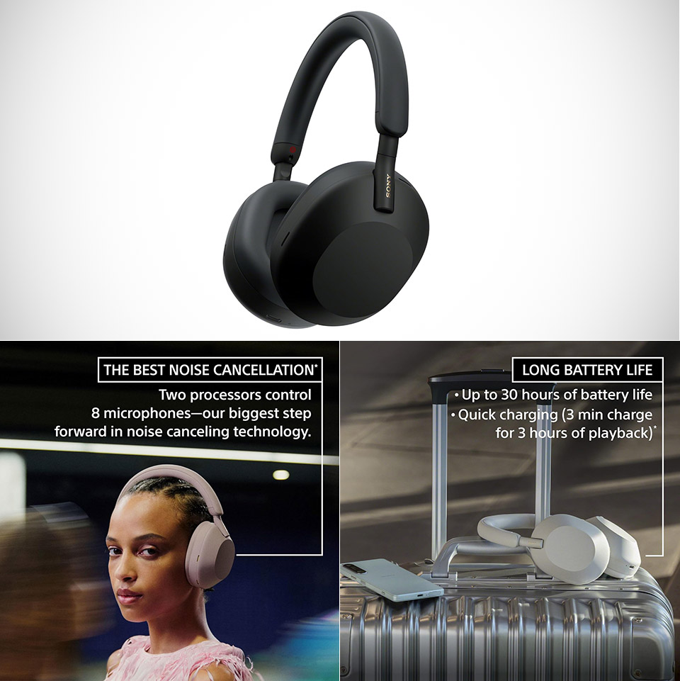 Sony WH-1000XM5 Noise-Canceling Headphones 2026