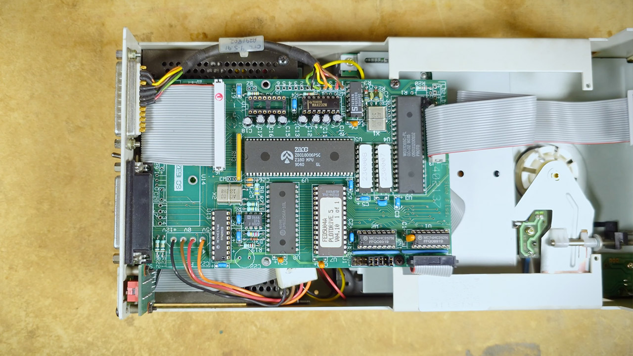 PlotDrive Floppy Disk Drive Printer