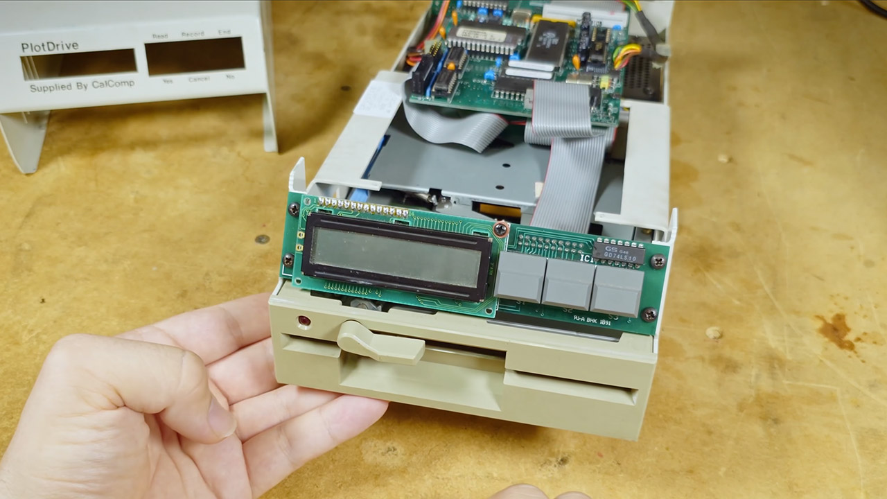 PlotDrive Floppy Disk Drive Printer