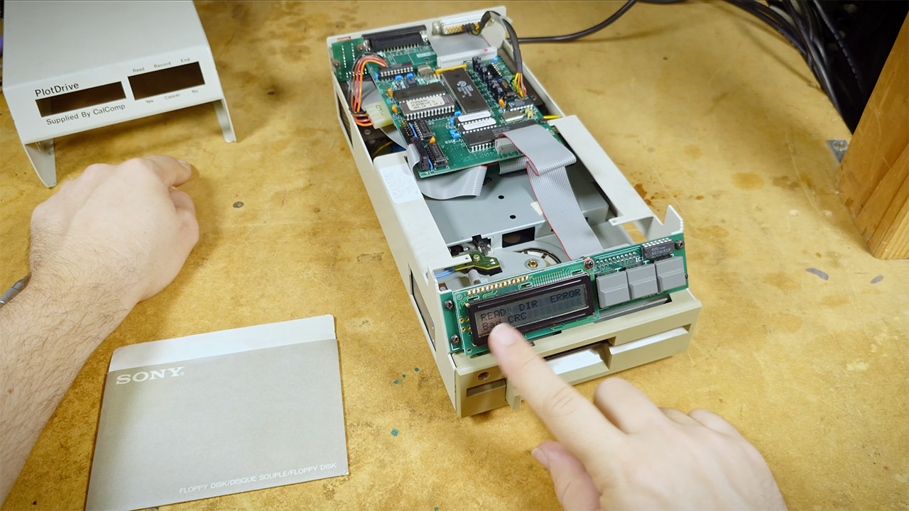 PlotDrive Floppy Disk Drive Printer