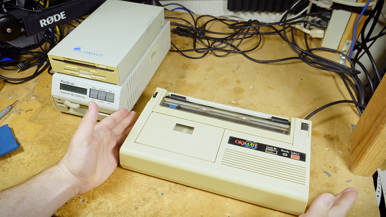 PlotDrive Floppy Disk Drive Printer