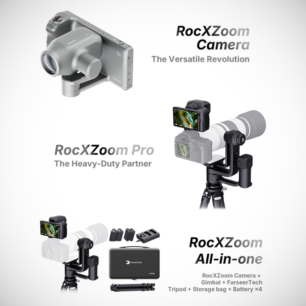 RocXZoom First Robotic Extreme Zoom Camera