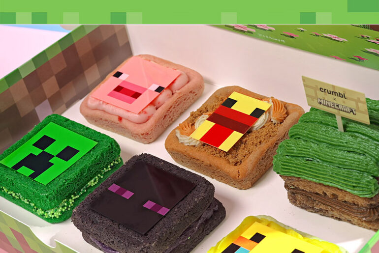 Crumbl x Minecraft Cookies Collaboration