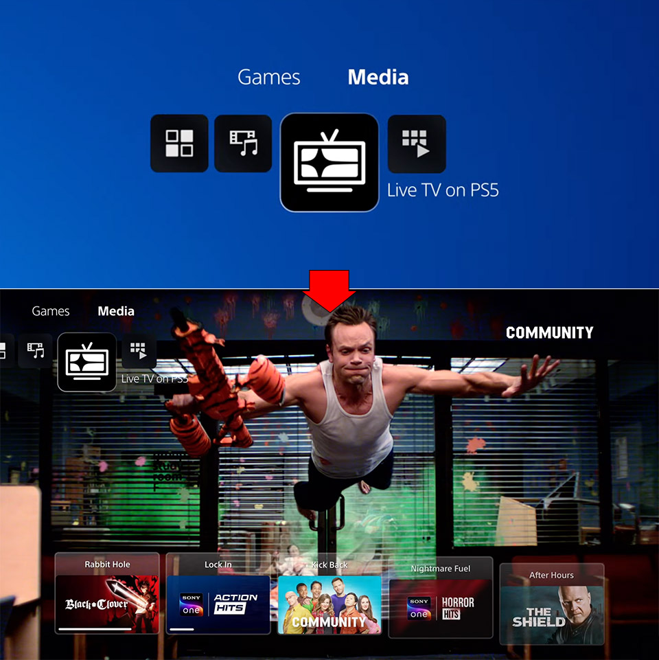 Live TV PS5 PlayStation Free Channels