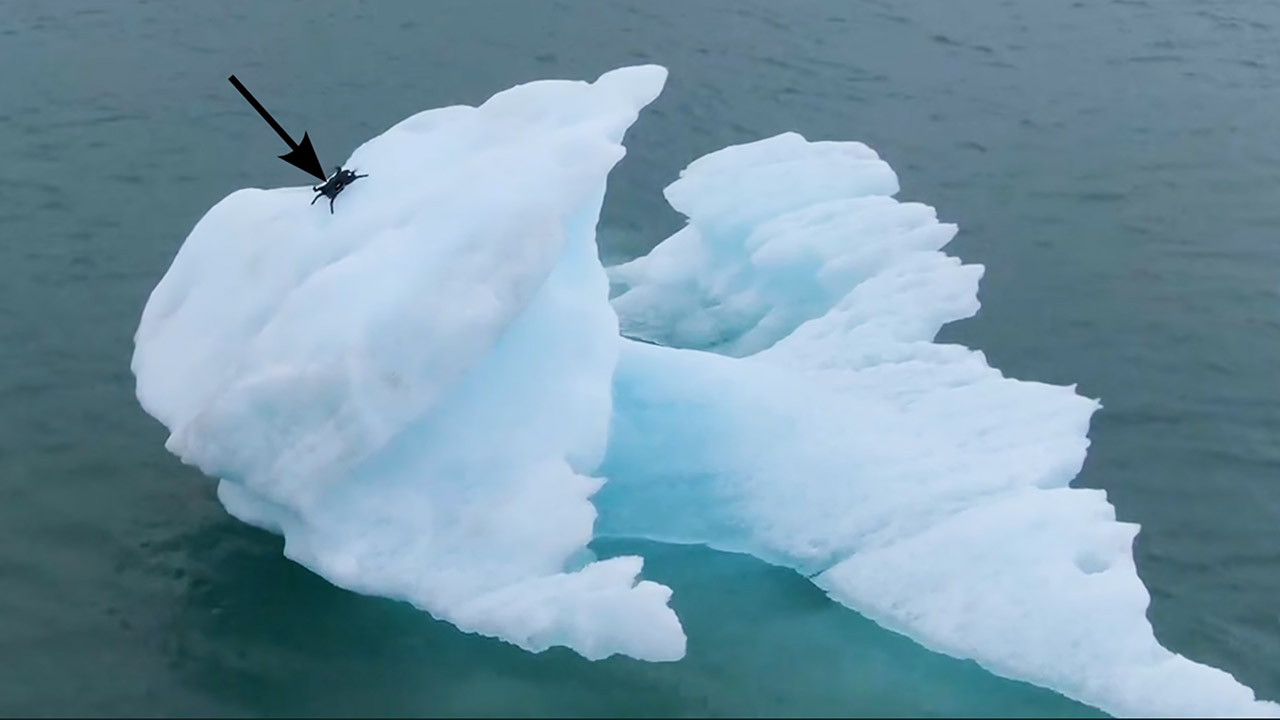 Ice Dart Drone Glaciers