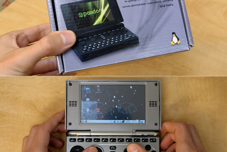 Open Pandora Smallest Linux PC 2010