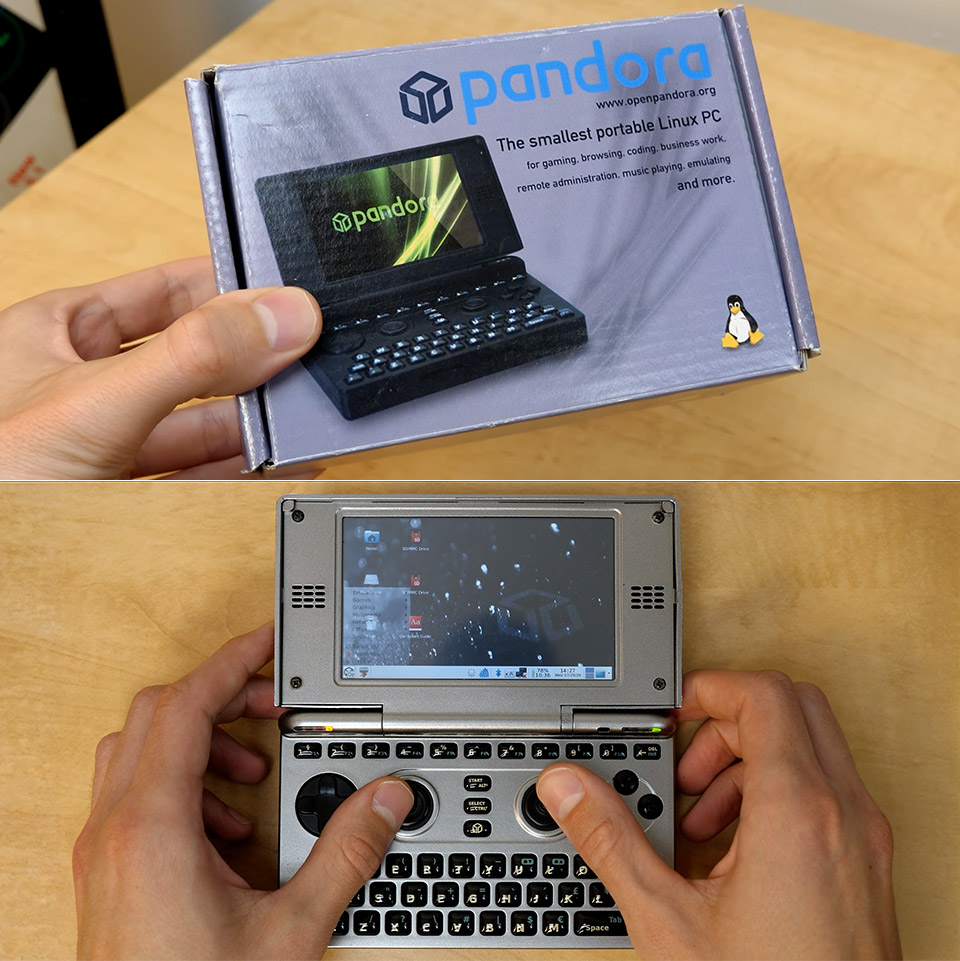 Open Pandora Smallest Linux PC 2010