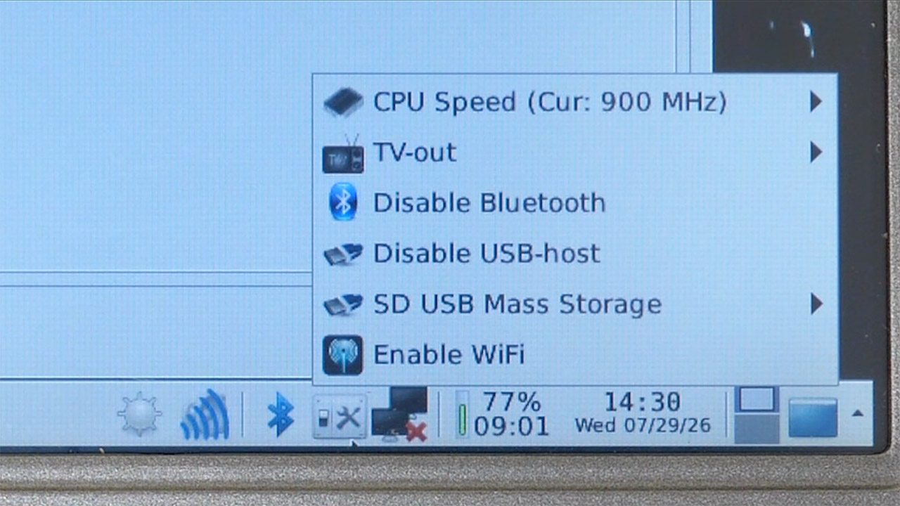 Open Pandora Smallest Linux PC 2010