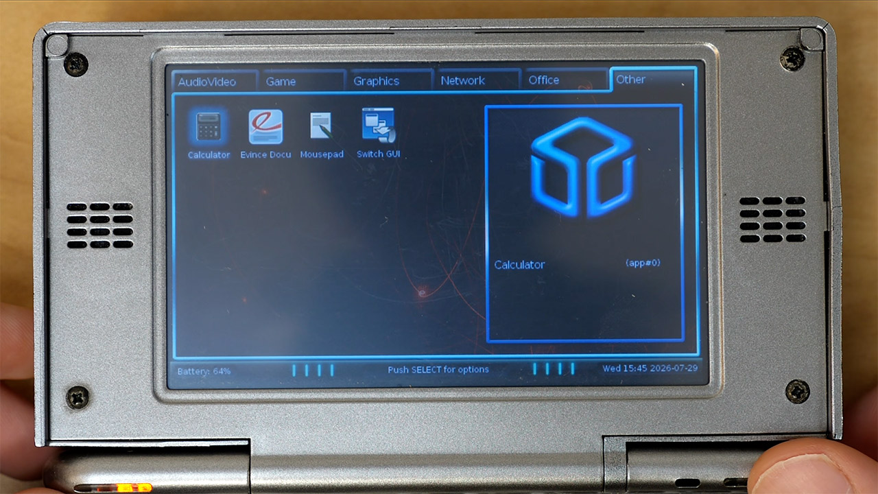 Open Pandora Smallest Linux PC 2010