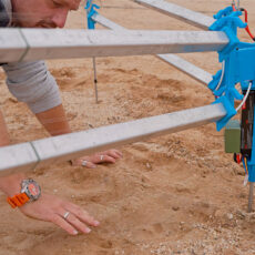 50,000 volt Namib Desert Fog Project