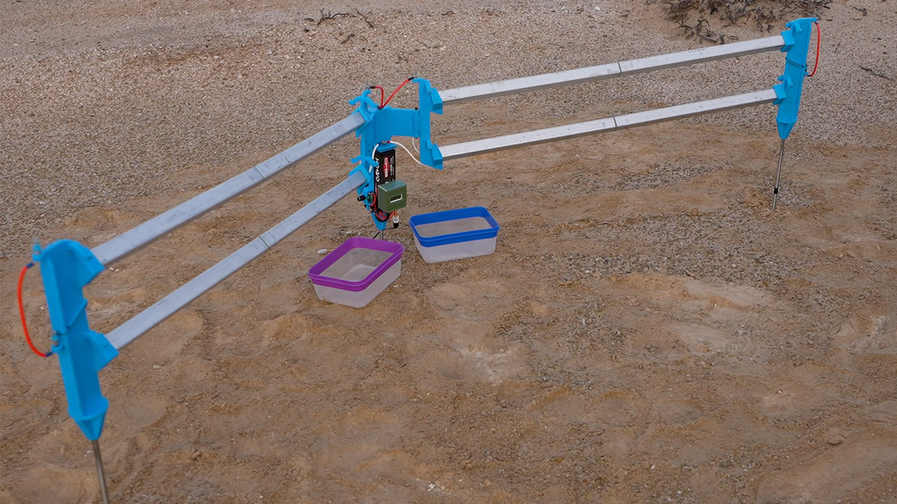 50,000 Volt Namib Desert Fog Project