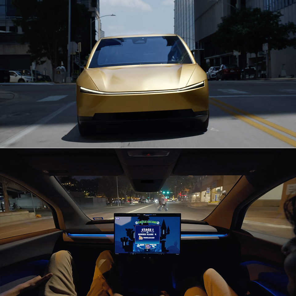 Tesla Cybercab Launch Event Austin Texas