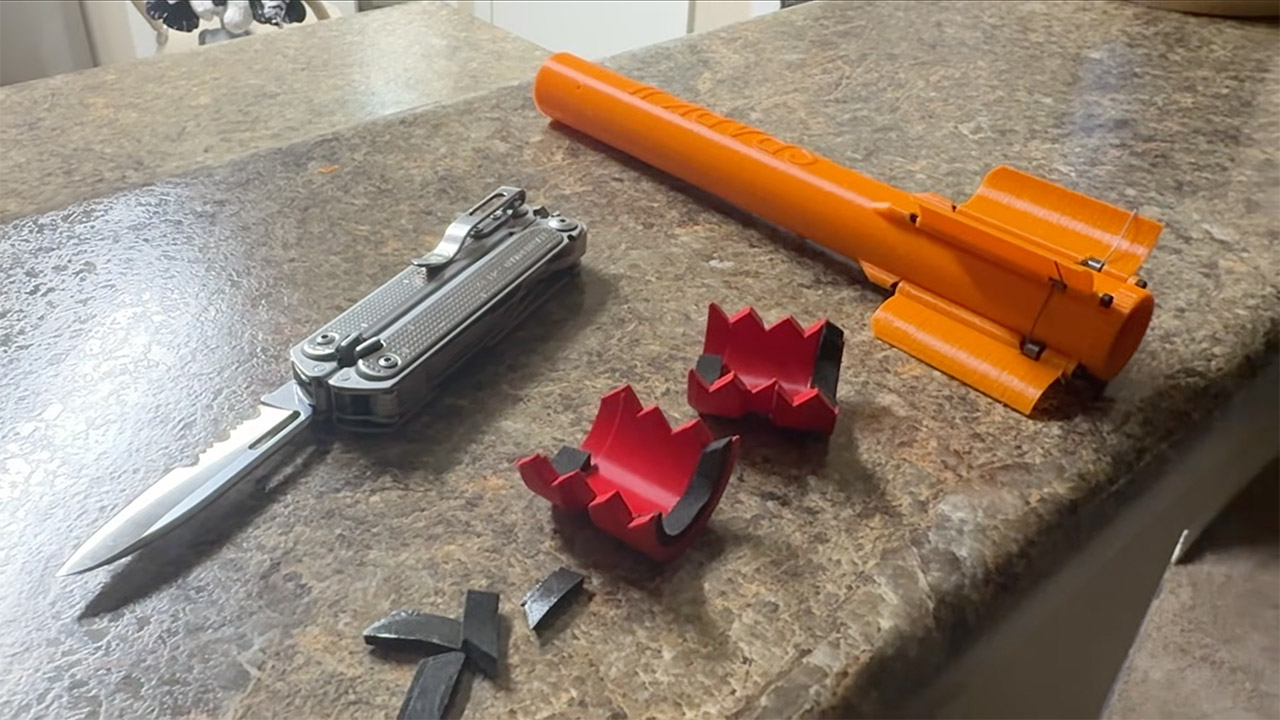 Con Hathy Tube Launched Spark II Rocket