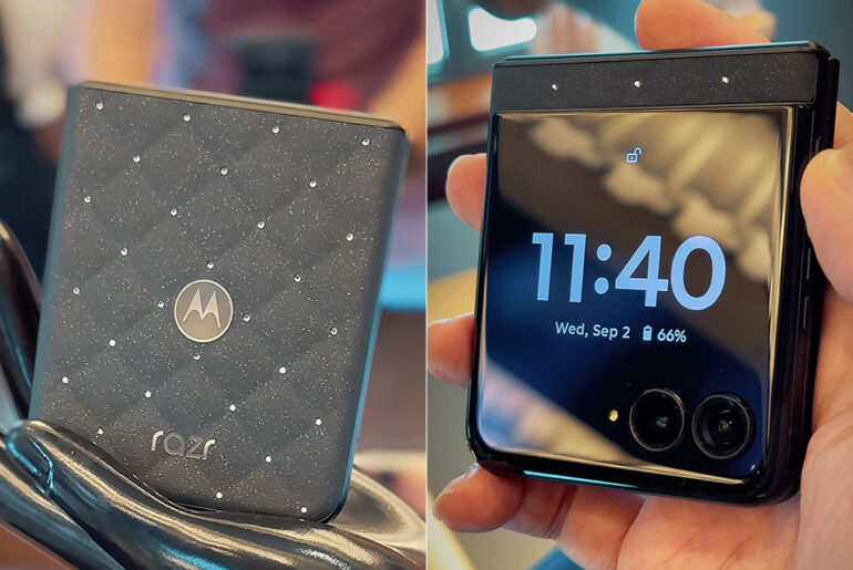 Motorola Razr 70 Swarovski Crystals