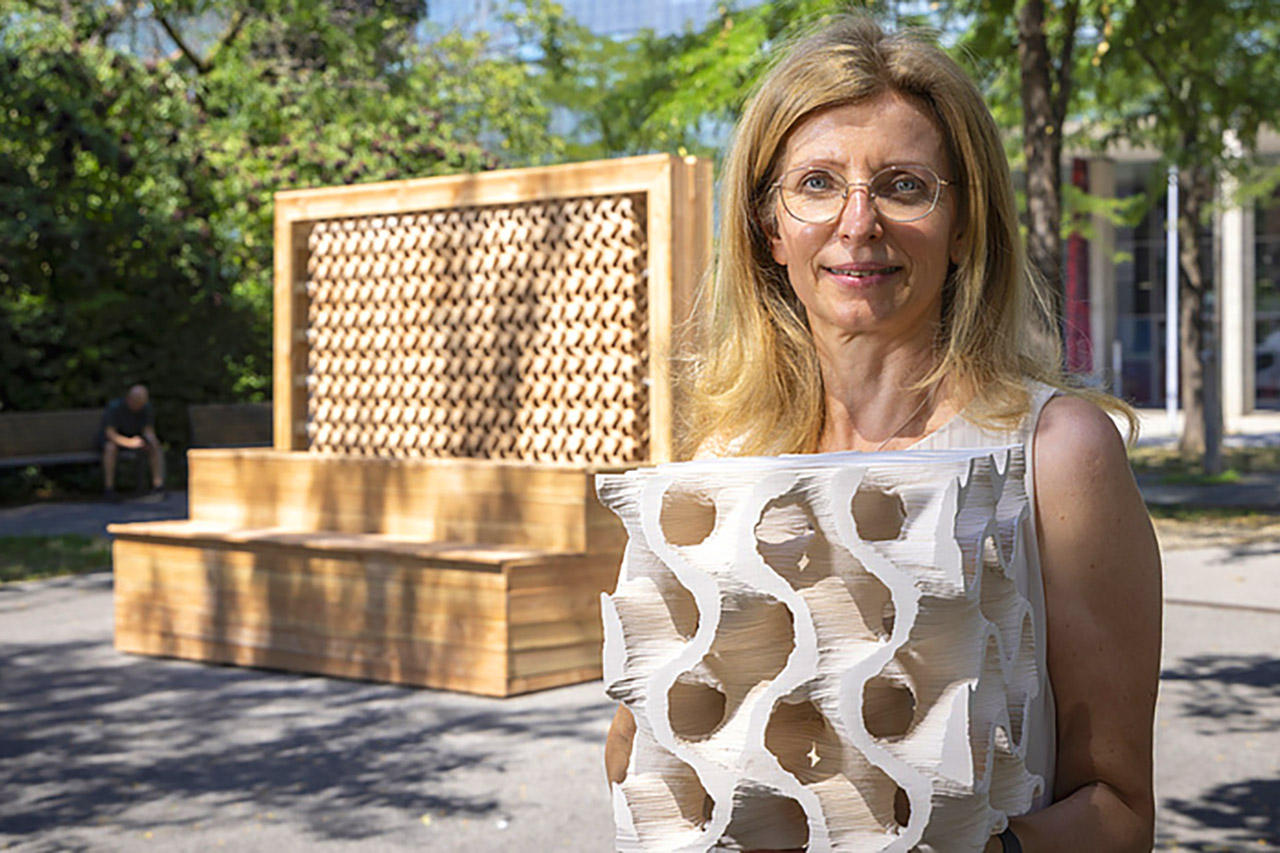 TU Graz 3D-Printed Ceramic Cubes Passive Cooling