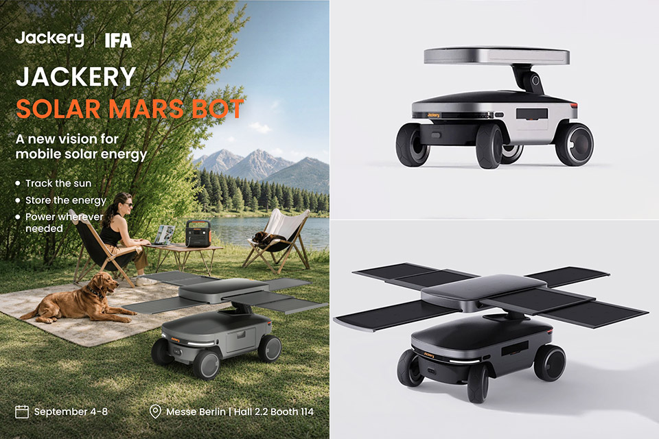 Jackery Solar Mars Bot Robot 2026