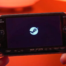 Handheld Steam Portable Sony PSP Mod