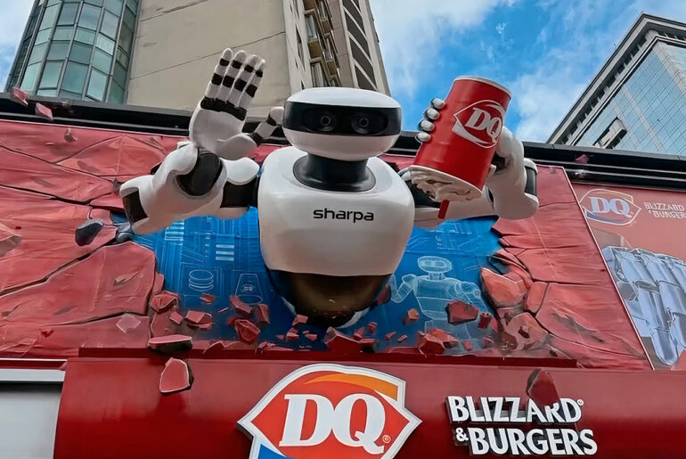 Dairy Queen Sharpa Robot Store Shanghai China