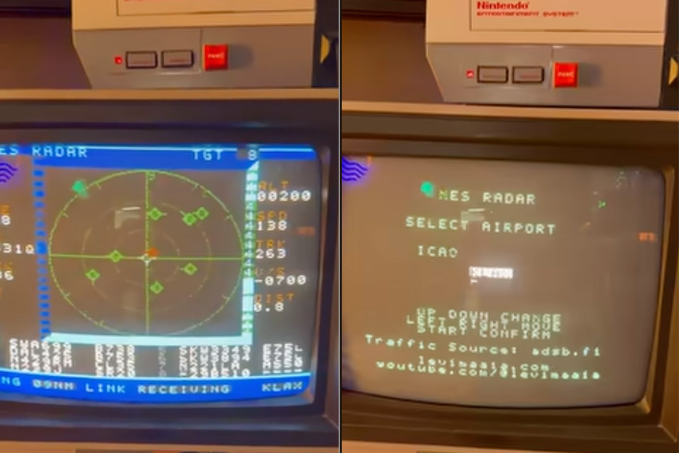 NES Radar Live Flight Tracker