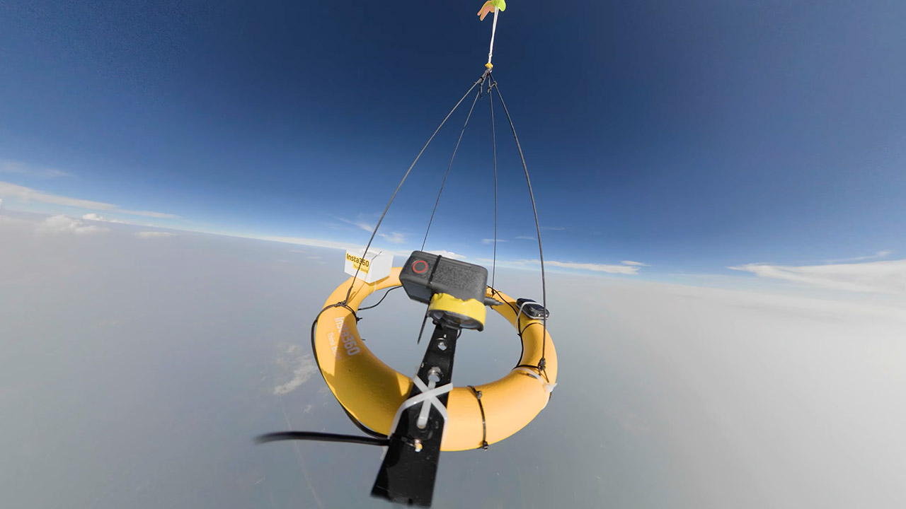 Insta360 X6 Camera Edge of Space