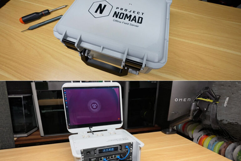 Project Nomad Offline Cyberdeck Internet