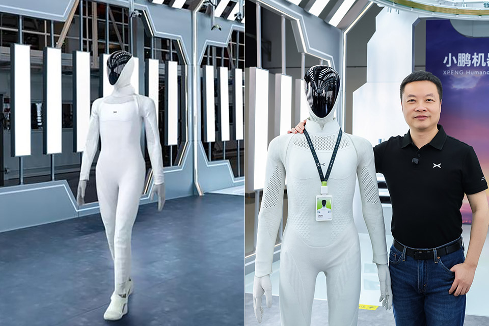XPENG Iron Humanoid Robot Production Line