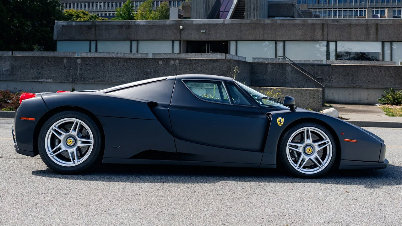 Matte Black Nero Opaco Ferrari Enzo For Sale Auction