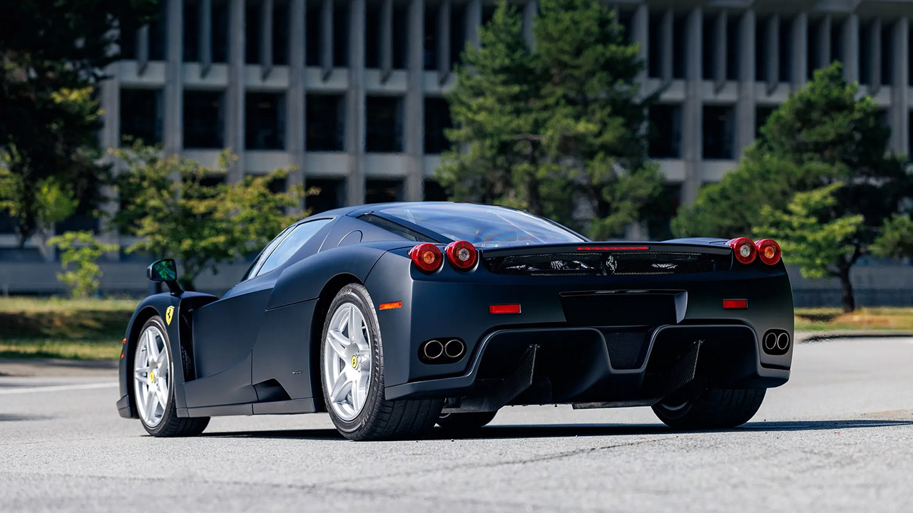 Matte Black Nero Opaco Ferrari Enzo For Sale Auction