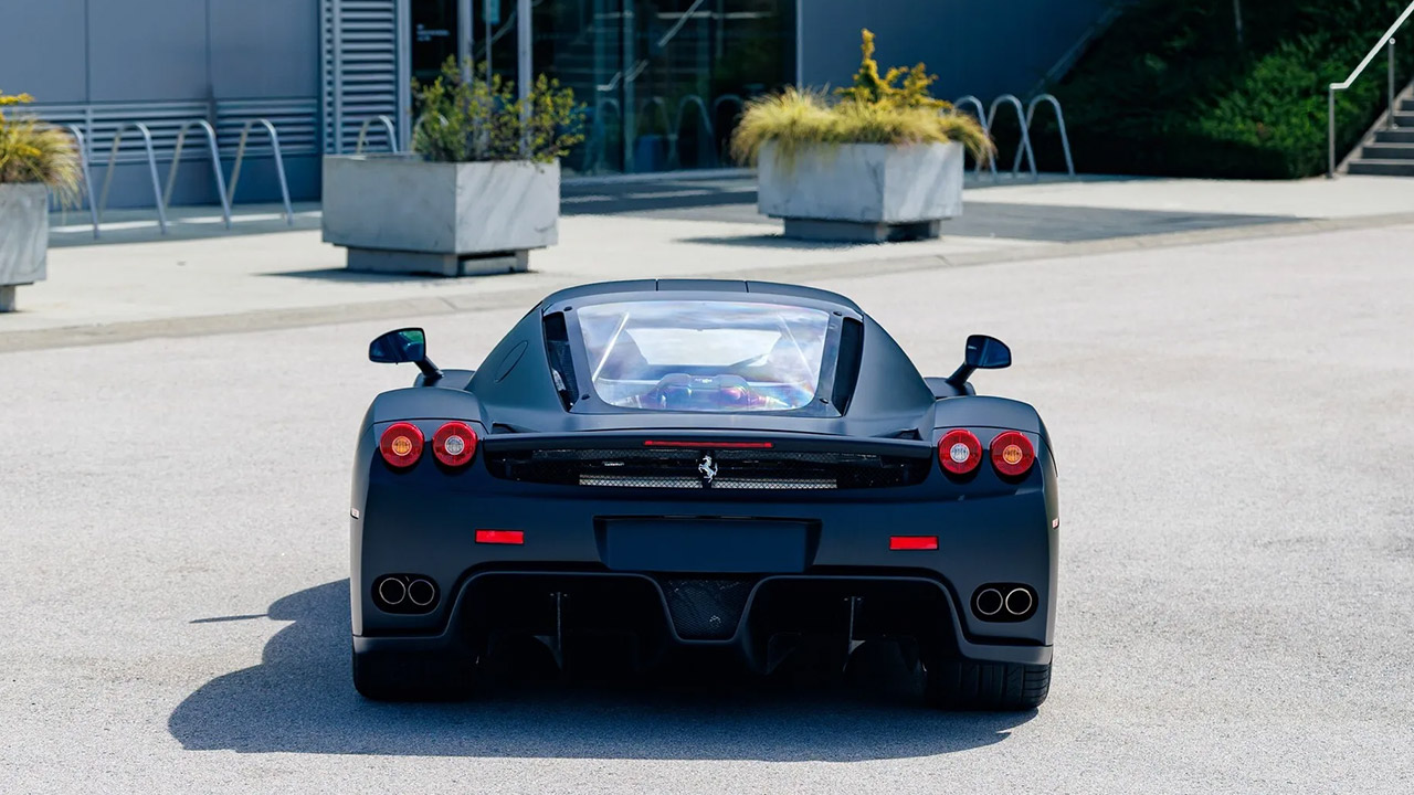 Matte Black Nero Opaco Ferrari Enzo For Sale Auction