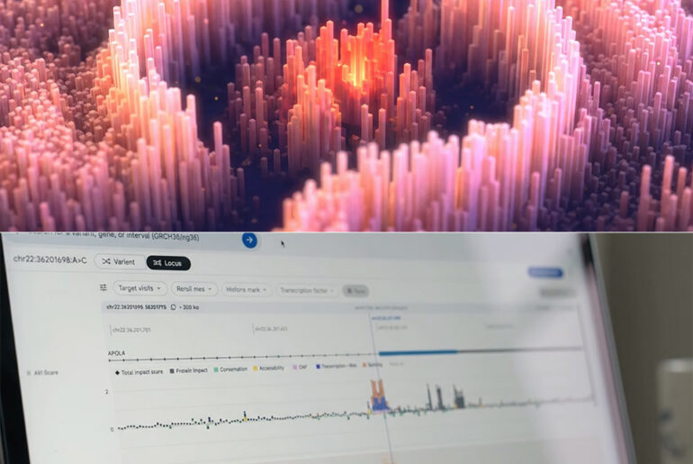 Google DeepMind AlphaGenome Atlas Human DNA Map