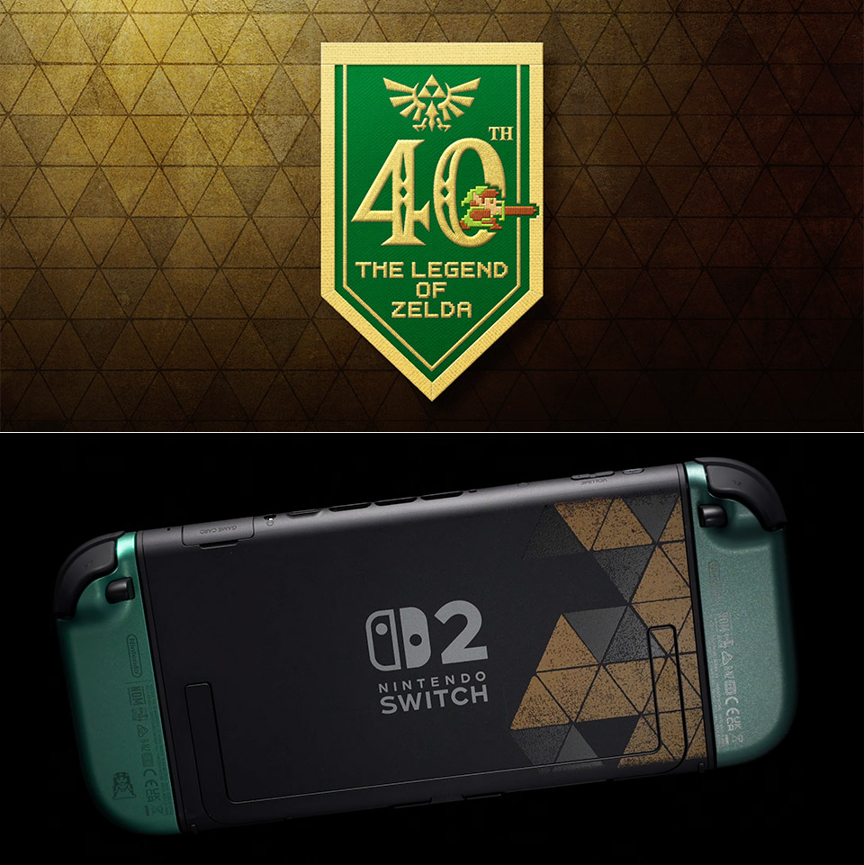 Nintendo Zelda 40th Anniversary Switch 2 Console