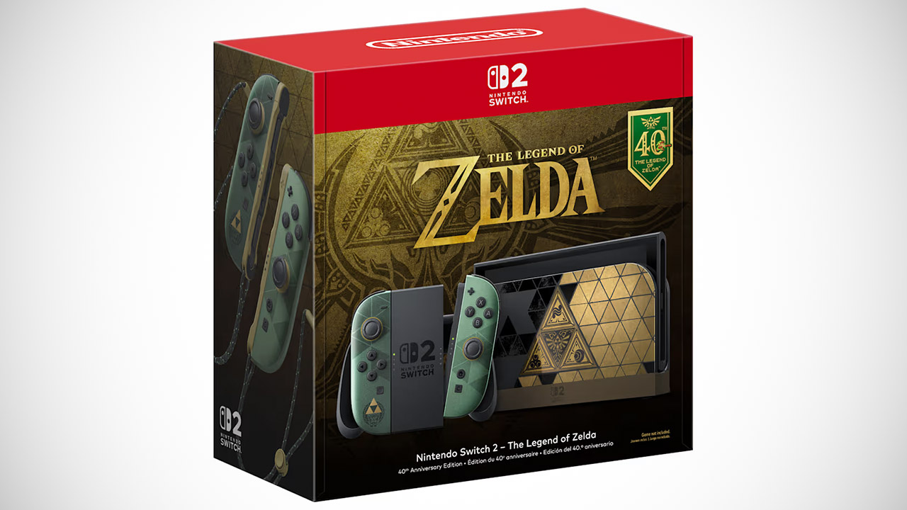 Nintendo Zelda 40th Anniversary Switch 2 Console Accessories