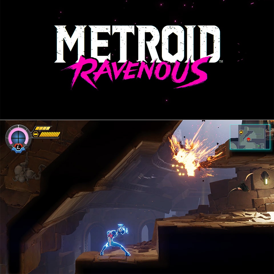 Metroid Ravenous 2D Game Reveal Switch 2