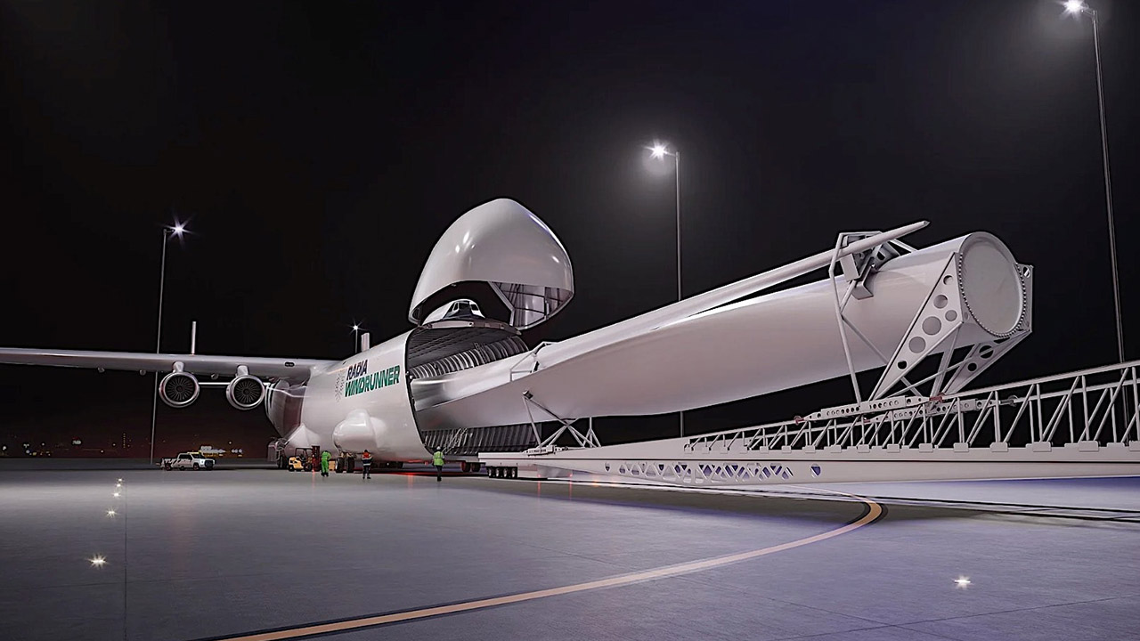 Radia Windrunner Cargo Turbine Rockets