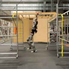 ETH Zurich PM-01 Humanoid Robot Monkey Bars Hang