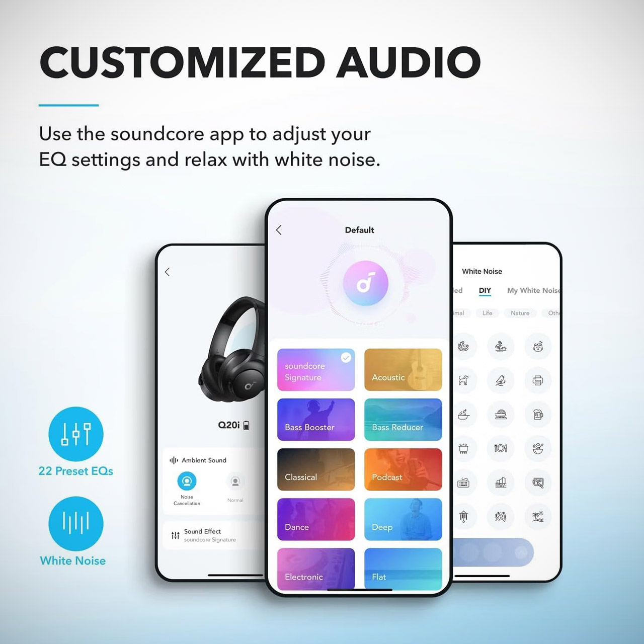 Anker Soundcore Q20i Hybrid Noise Cancelling Headphones