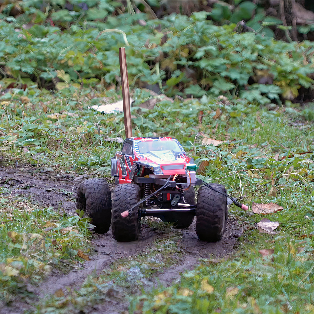 R/C Car 100,000 Scale Mile Drive Experiment