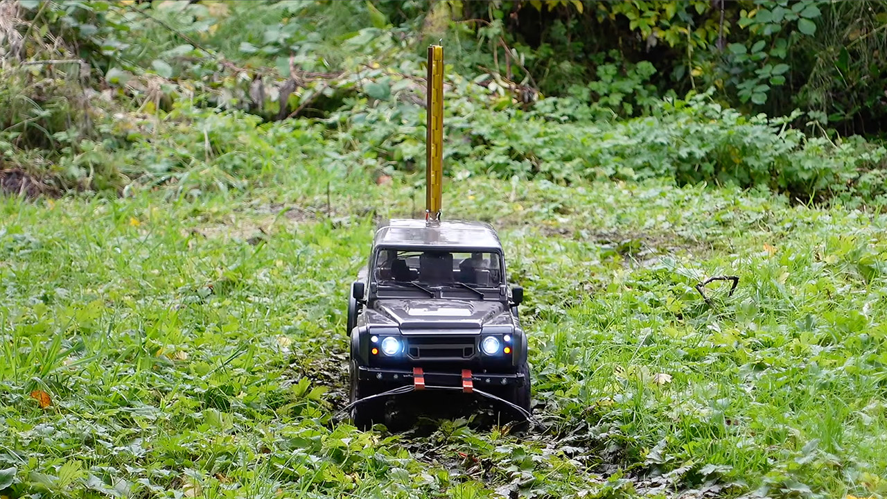 R/C Car 100,000 Scale Mile Drive Experiment