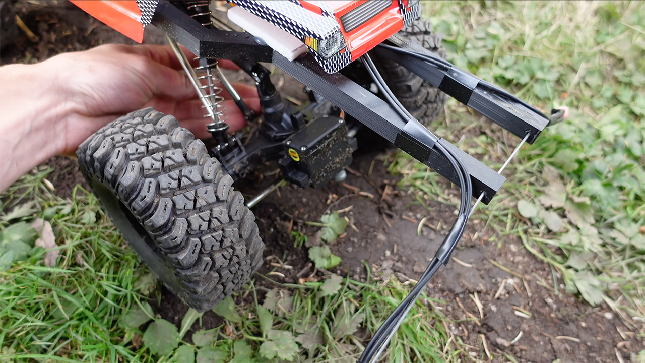 R/C Car 100,000 Scale Mile Drive Experiment