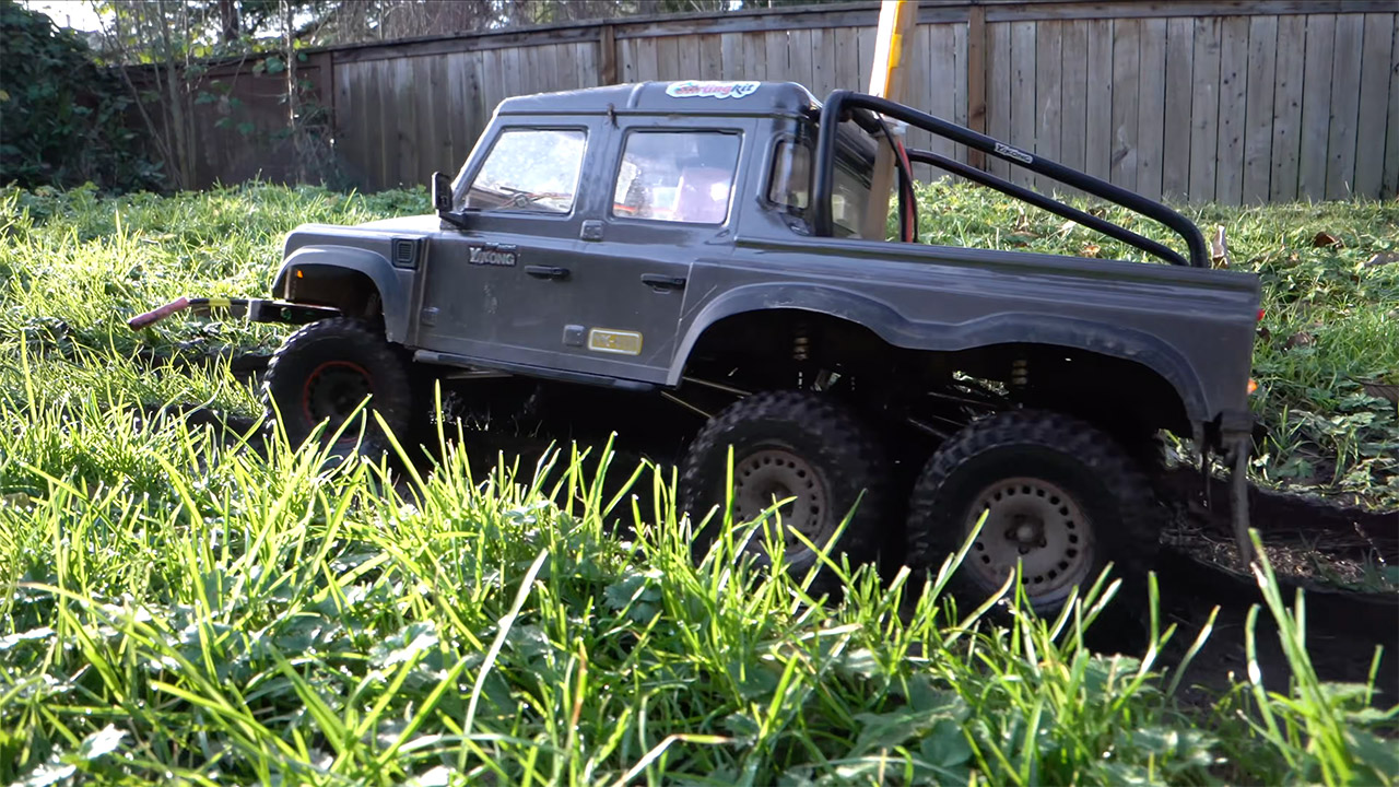 R/C Car 100,000 Scale Mile Drive Experiment