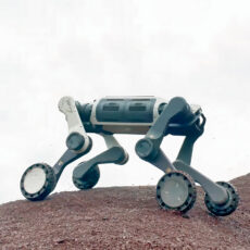 DEEP Robotics Lynx M20 Robot Red Desert
