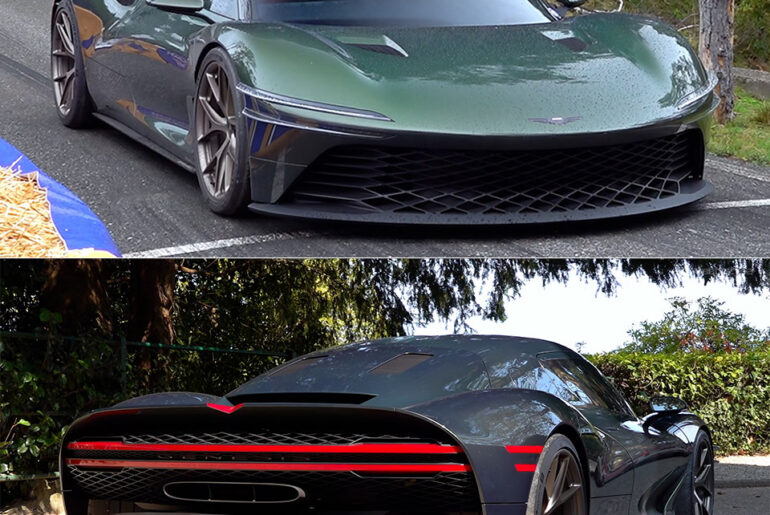Genesis Magma GT Concept Supercar Tutte Bene Hillclimb